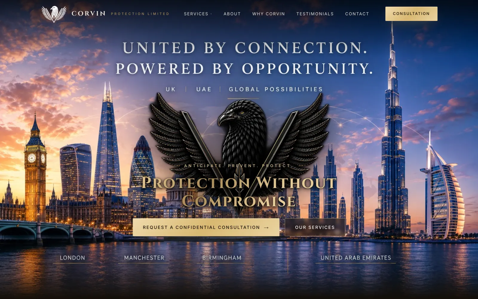 Corvin Protection screenshot